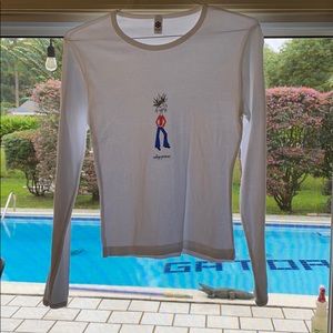 Long sleeve White T Shirt